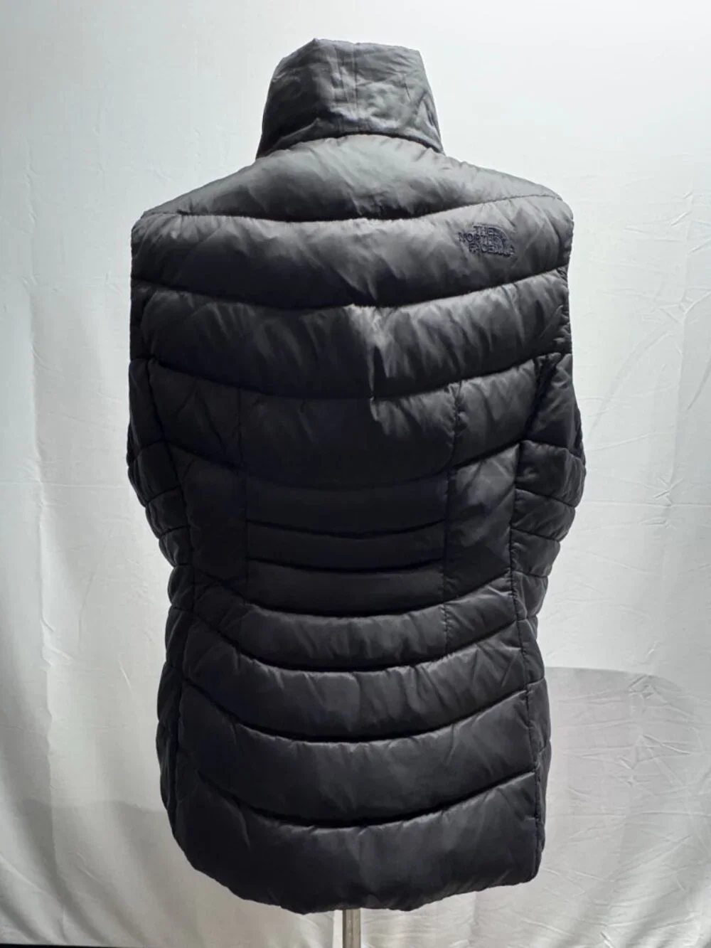The North Face Vest Womens XL Black 550 Down Puffer Full Zip Insulated NF0A3JRN